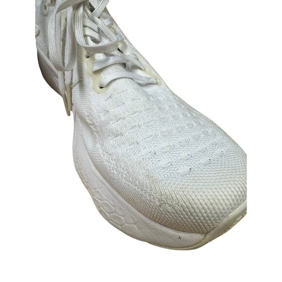 "NEW BALANCE" Women,s Fresh Form White Sneakers SZ 10 Washed Jogger Walking - Picture 3 of 10